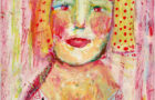 Katie Jeanne Wood - 5x7 Oil Pastel Portrait May 2022 No 1