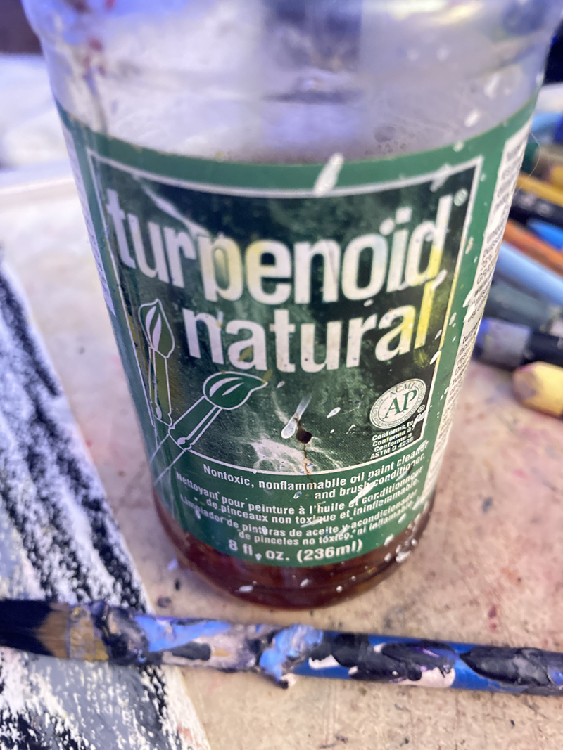 Katie Jeanne Wood - Turpenoid natural for blending oil pastels