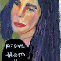 Katie Jeanne Wood - Prove Them All Wrong Portrait Painting Print