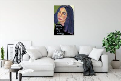 Katie Jeanne Wood - Prove Them All Wrong Portrait Painting Print