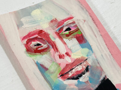 Watercolor portrait painting of a complicated woman by Katie Jeanne Wood