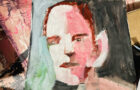Katie Jeanne Wood - chalk paint portrait painting