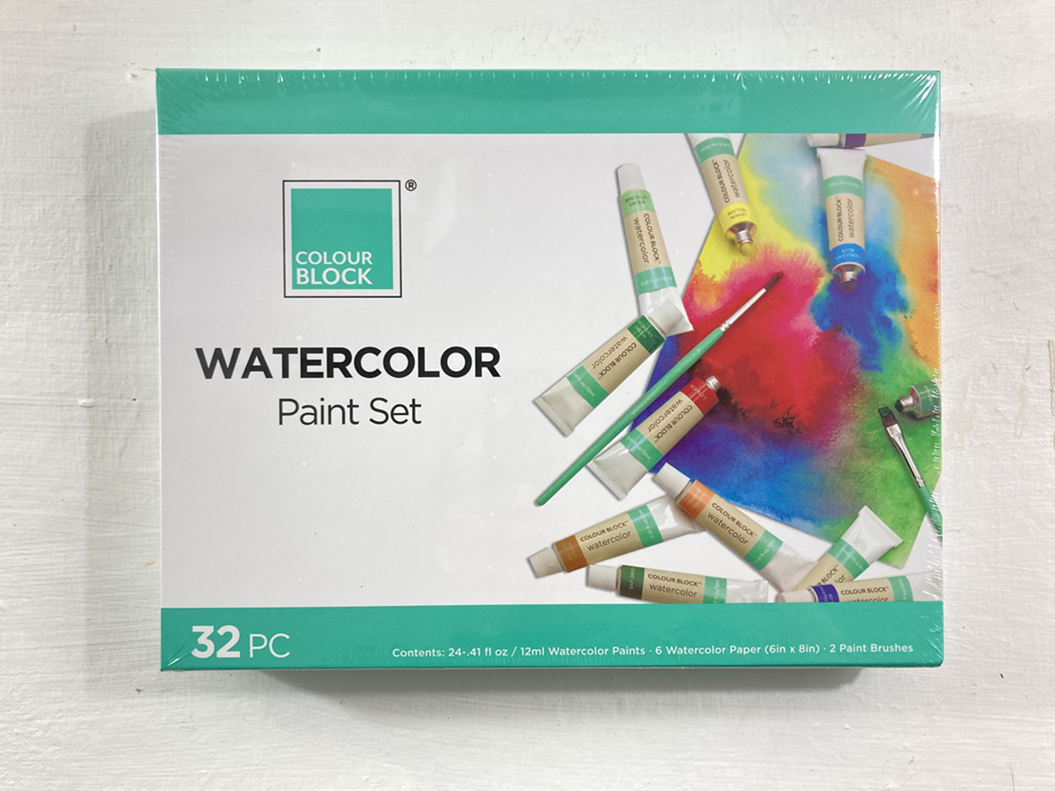 COLOUR BLOCK watercolor paint review