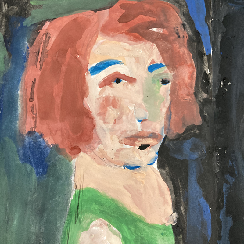Portrait painting using COLOUR BLOCK watercolor paints 