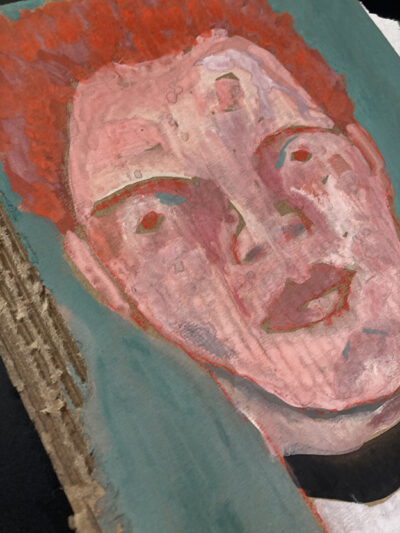 Gouache Man Portrait Painting Original - Complexities of Being Human - Image 4