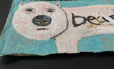 Polar Bear Animal Painting Original - Image 5