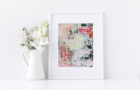 Katie Jeanne Wood - Comfort & Ease Abstract Painting Print