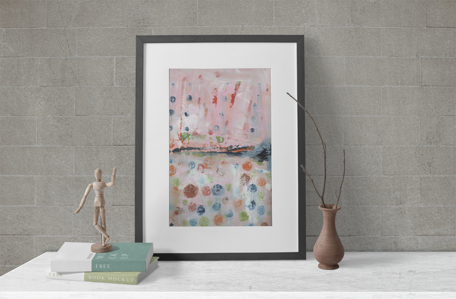 Katie Jeanne Wood - Dopamine Hit abstract painting print