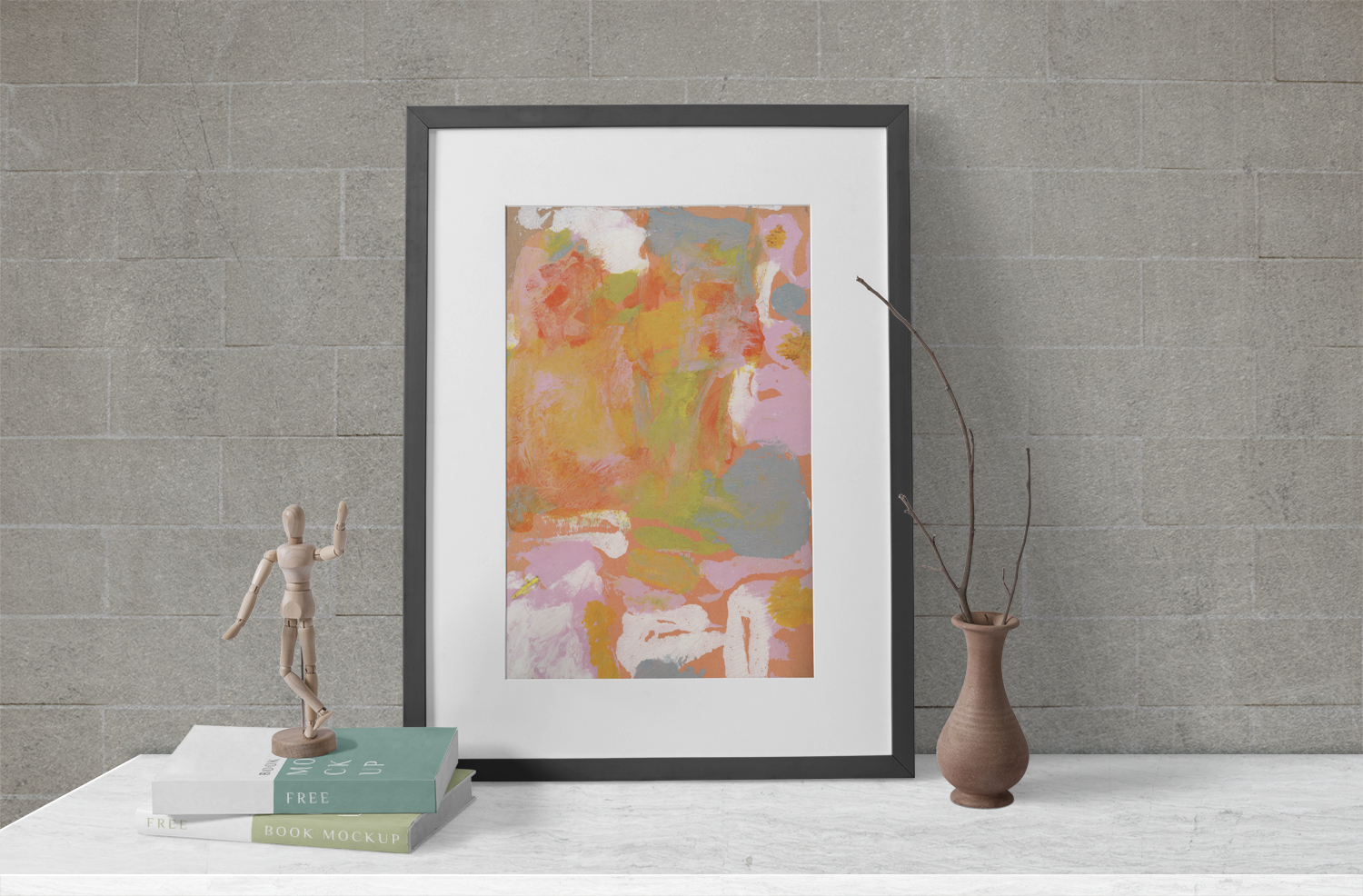 Katie Jeanne Wood - Mai Tai abstract painting print
