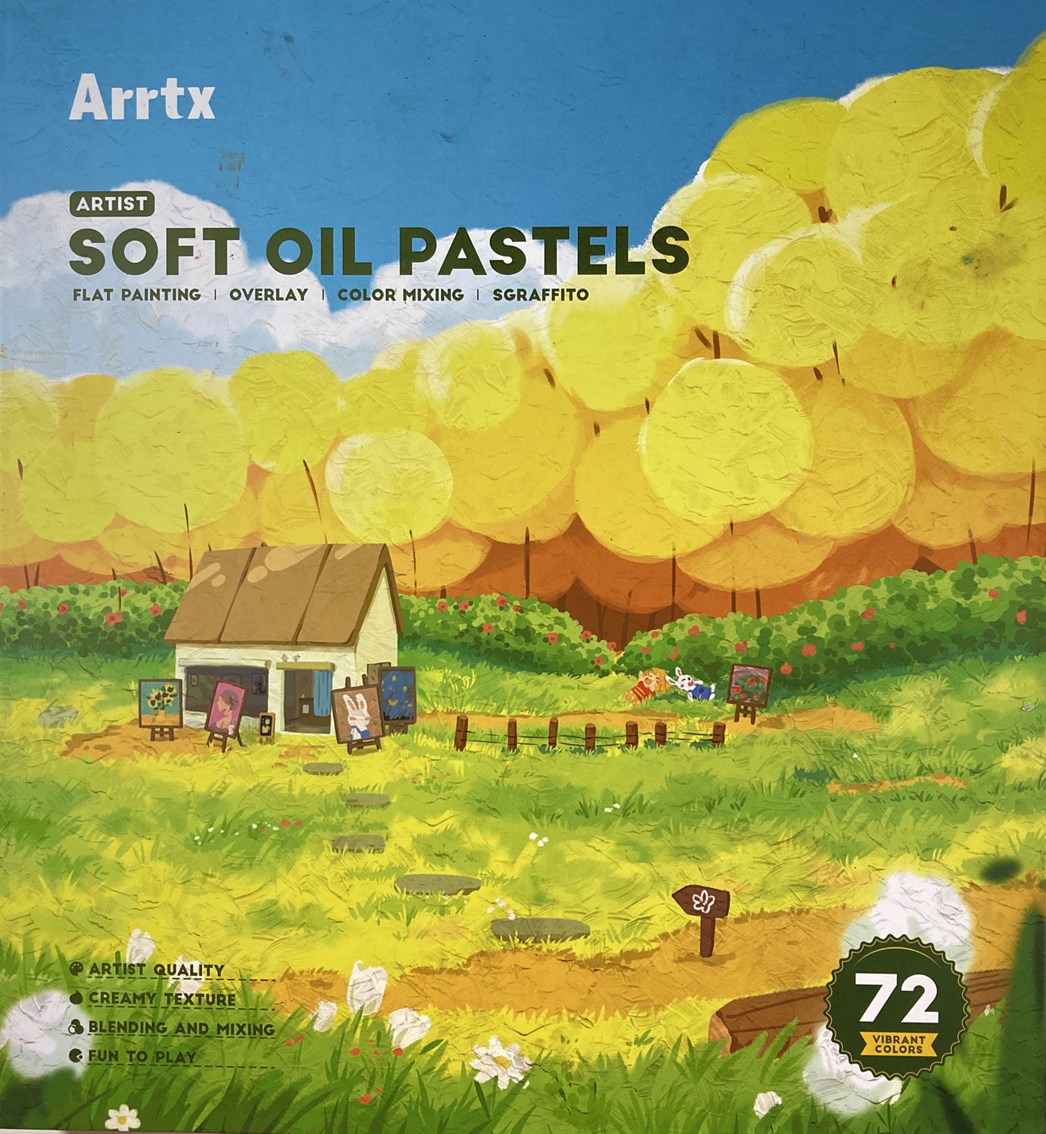 Review of Soft Arrtx Oil Pastels – Katie Jeanne Wood